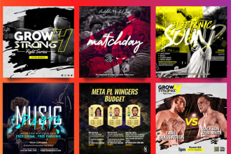 do sports, fitness, gym, football, and basketball flyers, banners, and poster