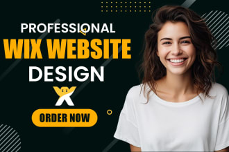 build wix website design wix website redesign or wix online store