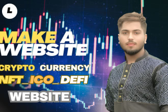 create ico token presale website with presale dashboard