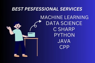 do machine learning expert java cpp python and c projects