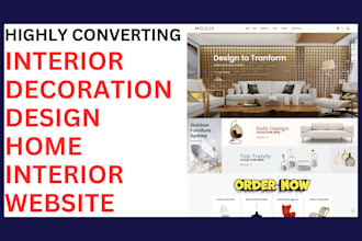 build interior decoration website furniture making carpenter website home decor
