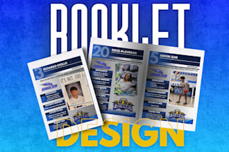 design an instruction manual, booklet, checklist or PDF guide