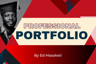 creatively design your portfolio, CV, or resume