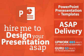 do the powerpoint presentation and templates