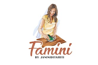 create around label cooking products logo