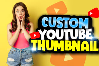 design viral clickbait youtube thumbnail within 2 hours