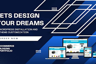creat clean and modern wordpress website