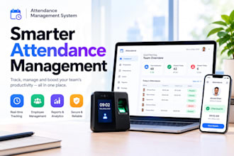 create attendance management system for your business