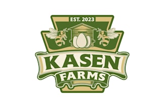 design agro dairy farm pet animal agricultural logo