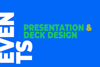 create a professional pitch deck presentation