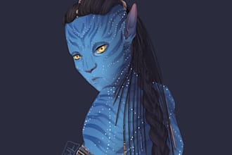 draw your avatar navi