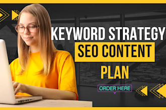 create a keyword strategy and SEO content plan