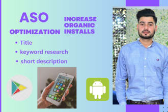 be your aso expert and do great app store optimization