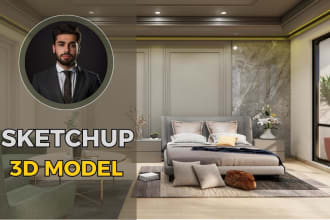 design sketchup 3d model realistic 3d rendering of interior or exterior