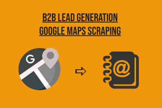 scrape google maps for b2b lead generation
