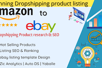 do amazon to ebay dropshipping top listings