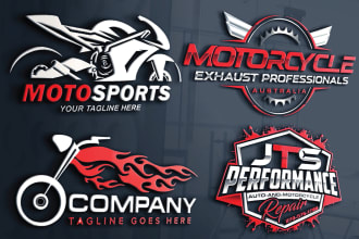 design professional motorcycle or bike logo