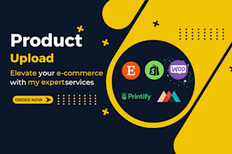 upload products to shopify etsy printful abd printify