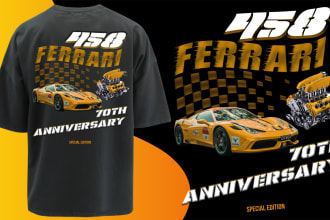 create awesome automotive car streetwear designs
