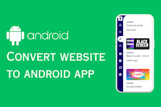 convert website to android app