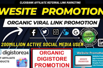 do website, etsy shop promotion clickbank affiliate marketing, link promotion