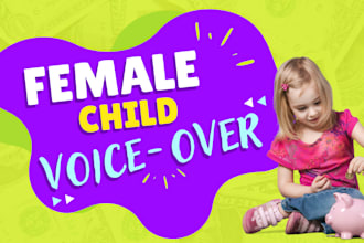 do voice over for kids content