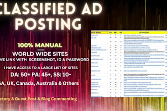 do classified ad posting for more traffic and sales to generate