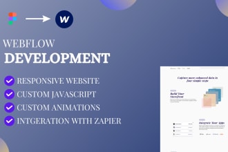 design or redesign a stunning website with webflow