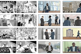 Best Price!  storyboard art, digital painting and commercials