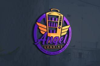 design any type of vending machine logo in 24 hours