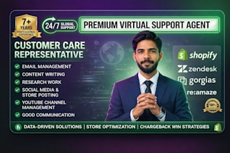 be your virtual assistant for data entry, admin support, and web research