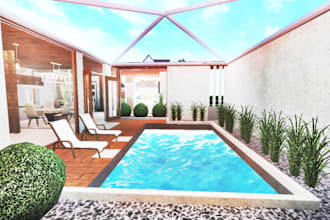 build bloxburg affordable exterior with swimming pool