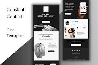 design responsive constant contact email template