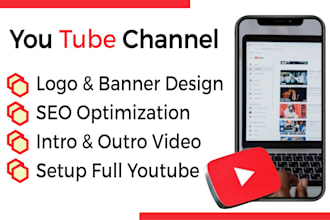 perfectly create, set up, video marketing and monetization your youtube channel