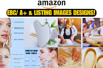do amazon ebc listing, a plus content or amazon listing images