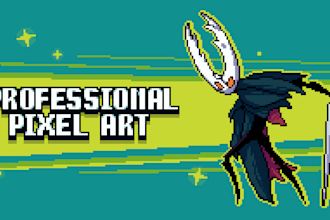 make pixel art characters for your game