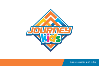 create a modern nature family church religious logo