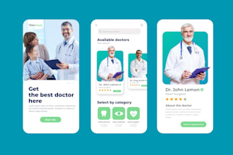 develop telehealth, telemedicine medical mobile app