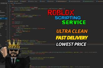 write quality roblox scripts at a quality price