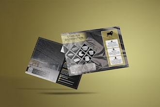 design authentic postcard or direct mail in just 24 hours