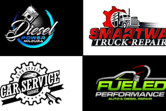 design beautiful car garage logo with  revisions