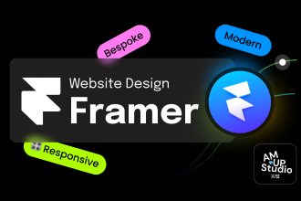 design or redesign framer website