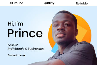 be your professional, administrative or personal assistant