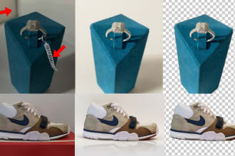 do product photo editing, amazon images, photoshop, in 24h