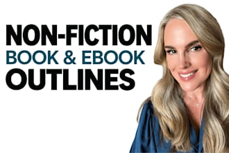 ghostwrite a professional nonfiction book or ebook outline