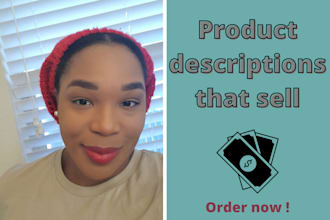write highly converting shopify product descriptions