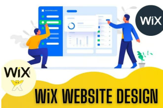 create wix website and wix landing pages with seo