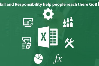 do all kind of excel, excel data entry and web research work