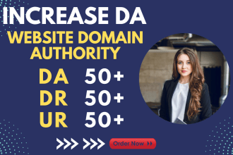 increase website ahrefs domain rating DR 70 tf 40 quality backlinks