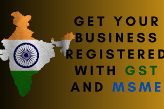 register business in india with msme or gst